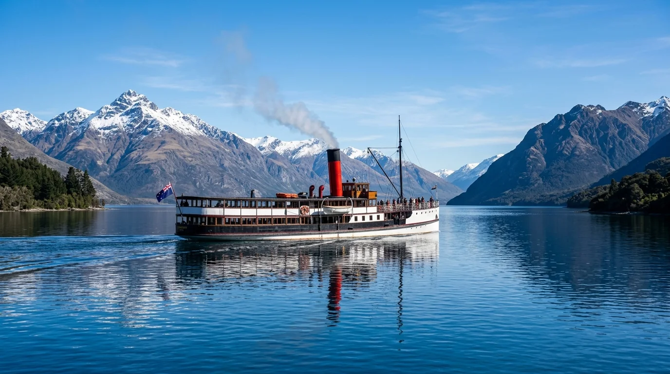 TSS Earnslaw Vintage Steamship Cruise